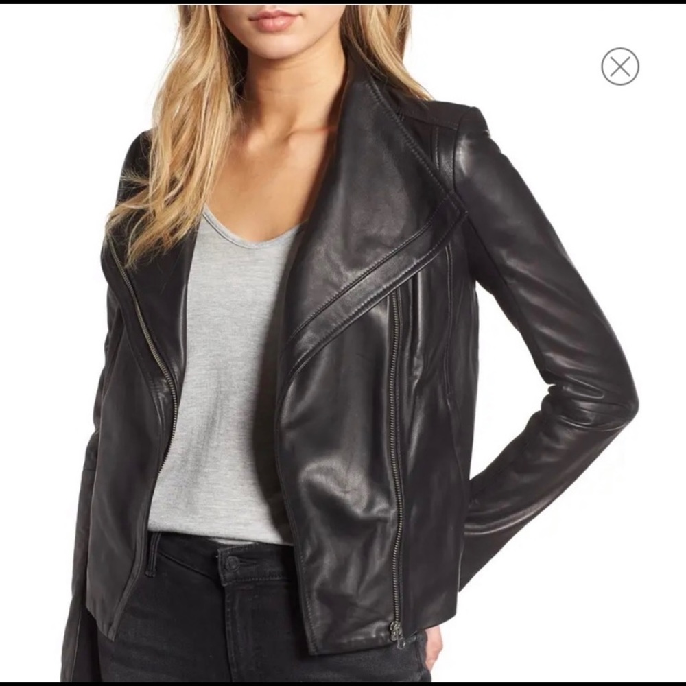 *NWT* Chelsea28 genuine leather moto jacket - perfect gift for you/a loved one